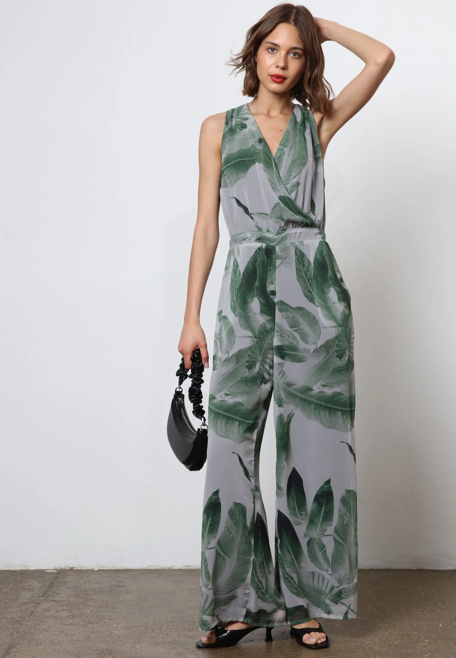 GEM JUMPSUIT BOTANIC GREEN