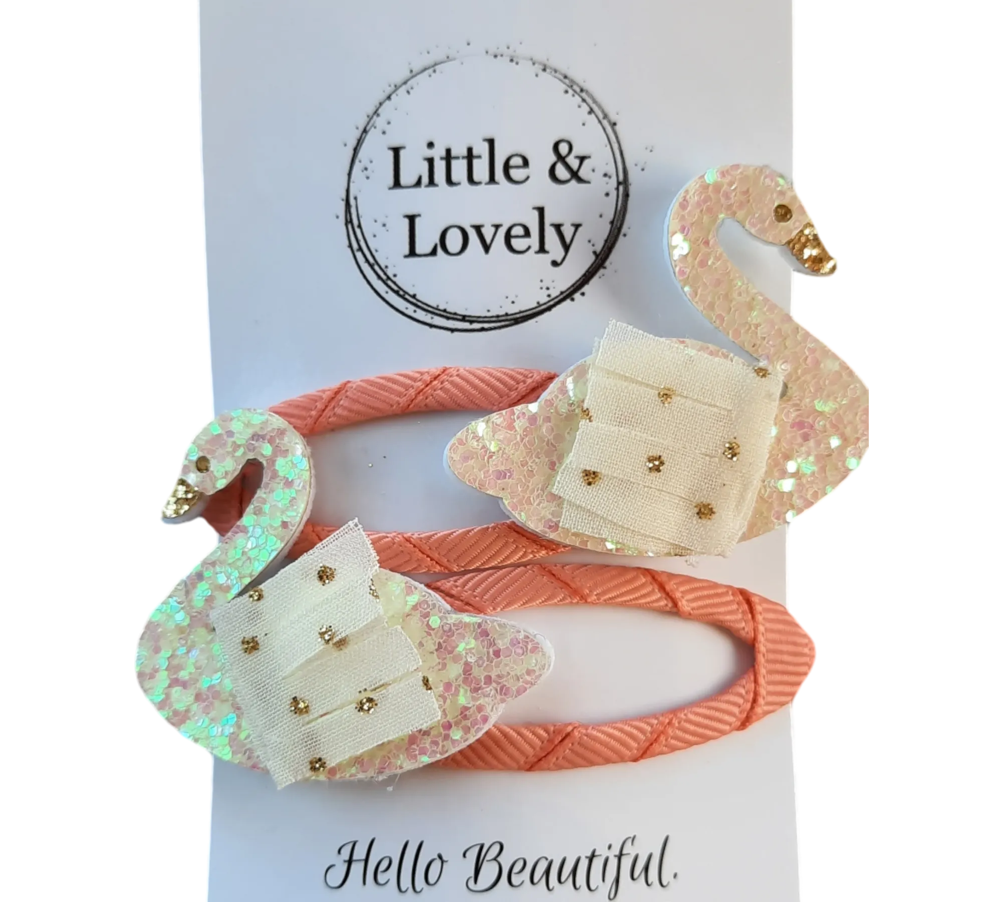 Glitter Hair Clips - Various Styles