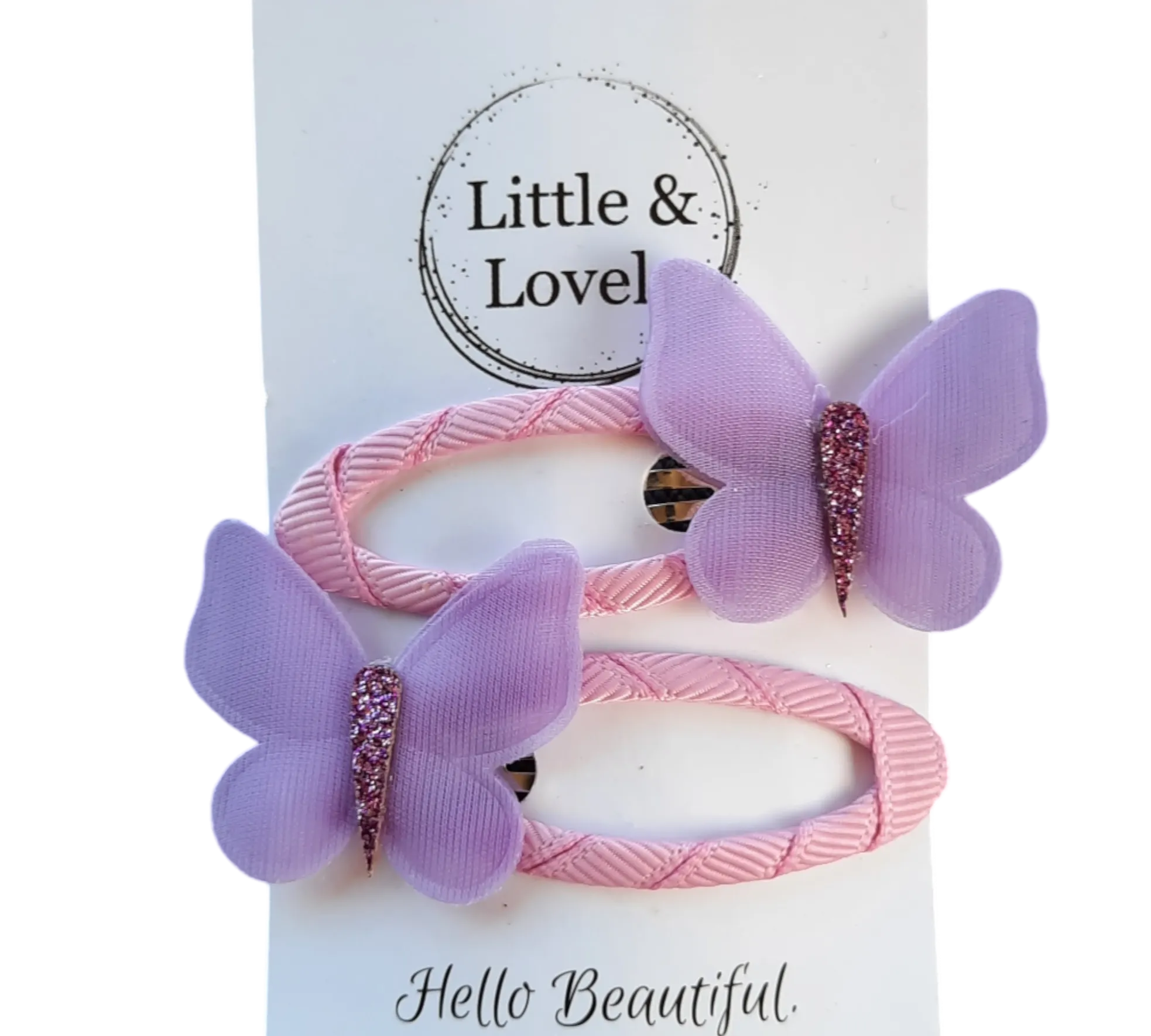 Glitter Hair Clips - Various Styles