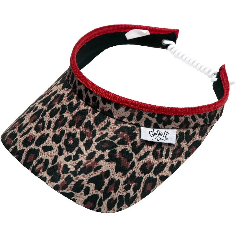 Glove it- Glove It Women's Classic Print Coil Visor