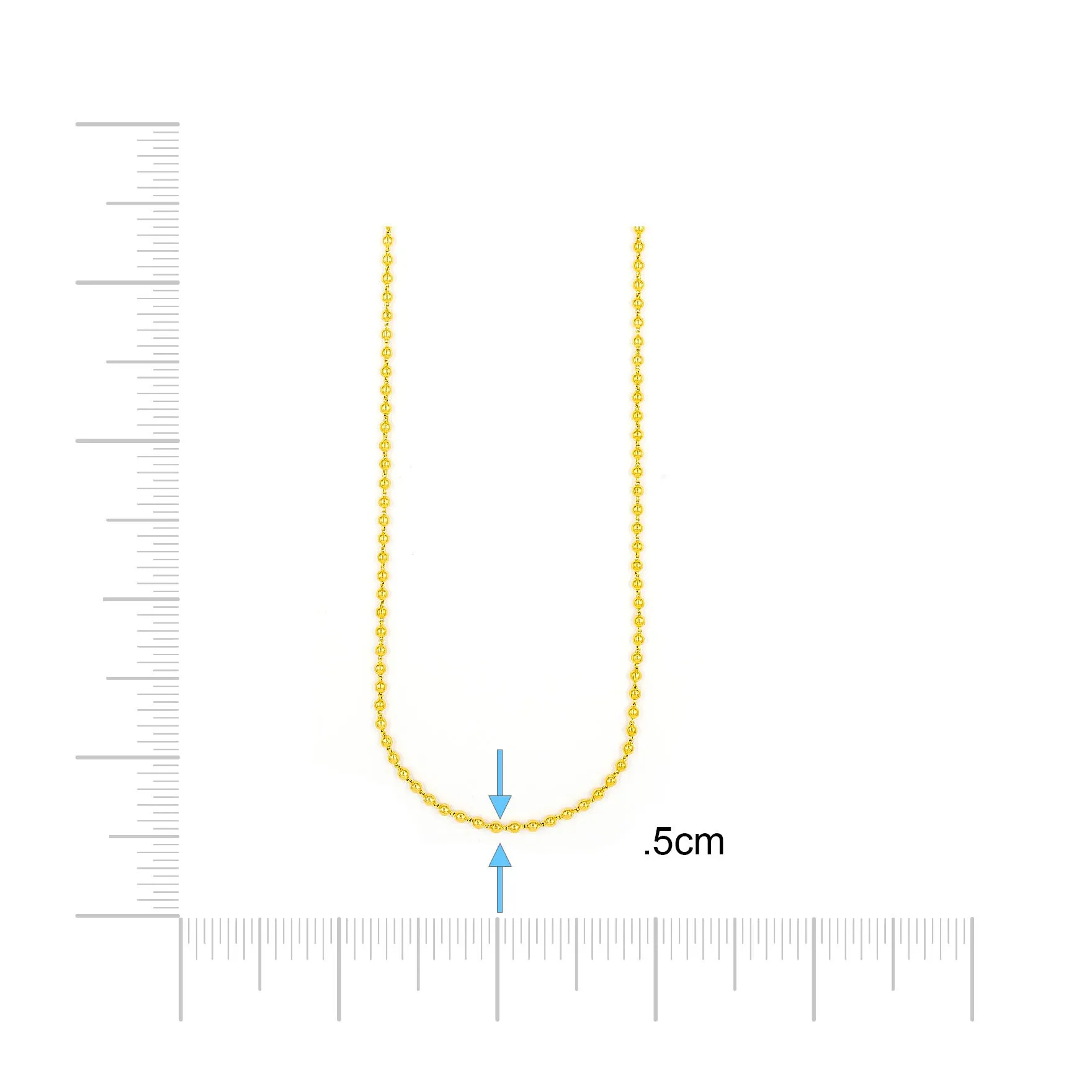Gold chain PCPR96-008