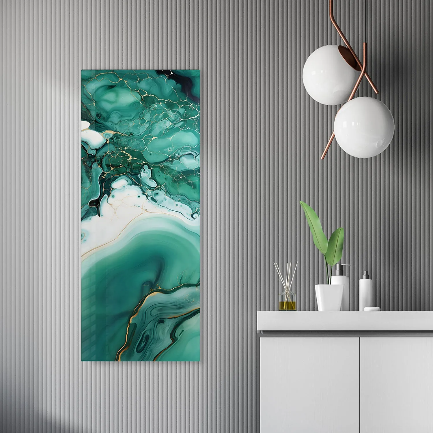 Green Waves - Panoramic