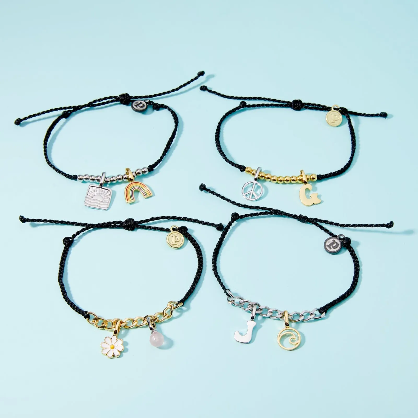 Harper Curb Chain String Bracelet