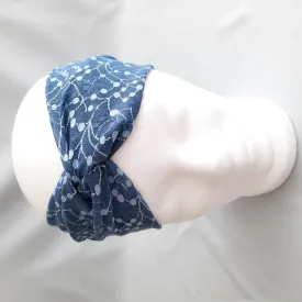 Headband | Geometric Leaves | Starry Sky