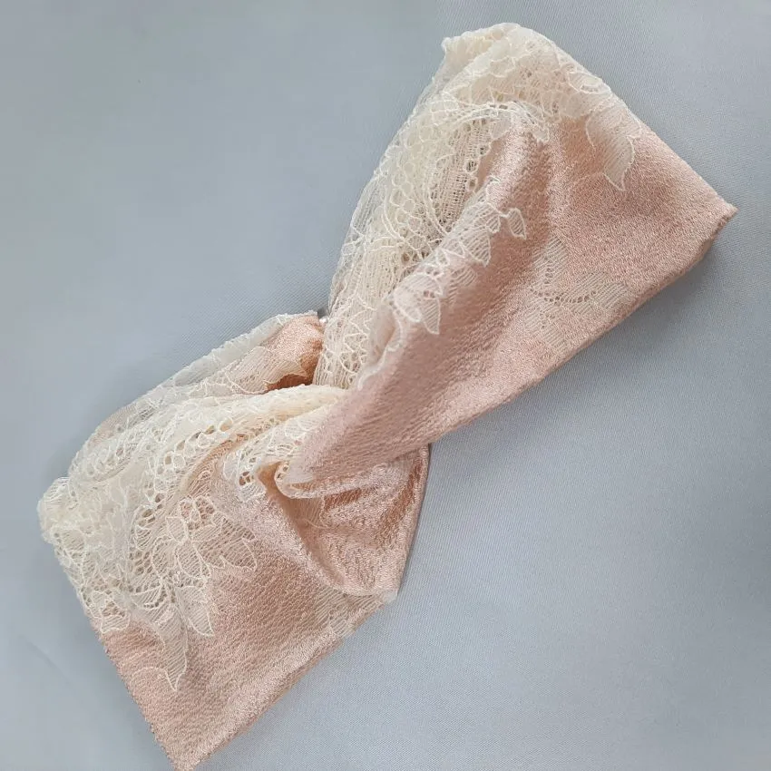 Headband | Winded Leaves | Shiny Rose |