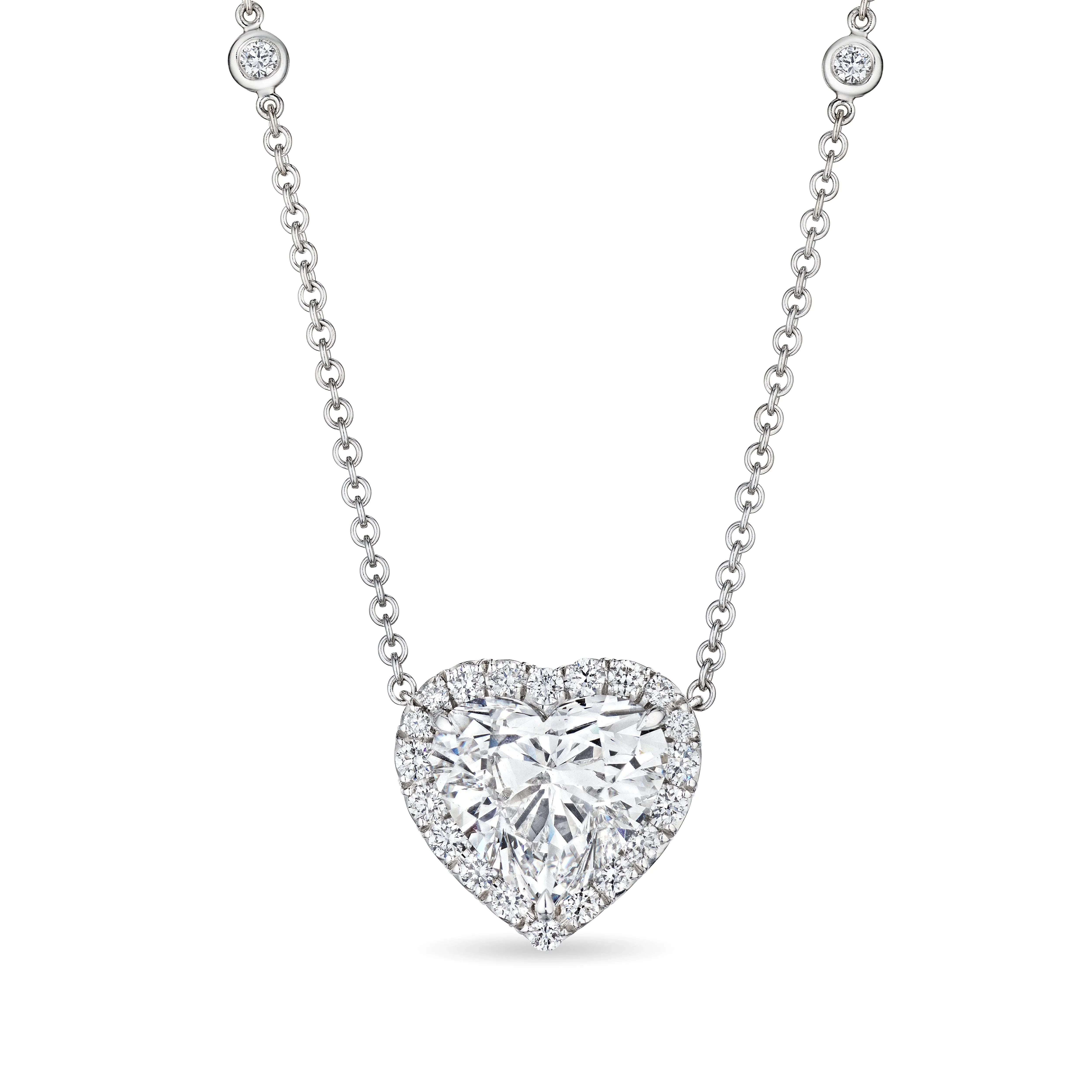 'Heart’s Secret' Pendant, 5 CT