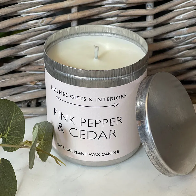 Holmes Pink Pepper & Cedar Ceramic Candle