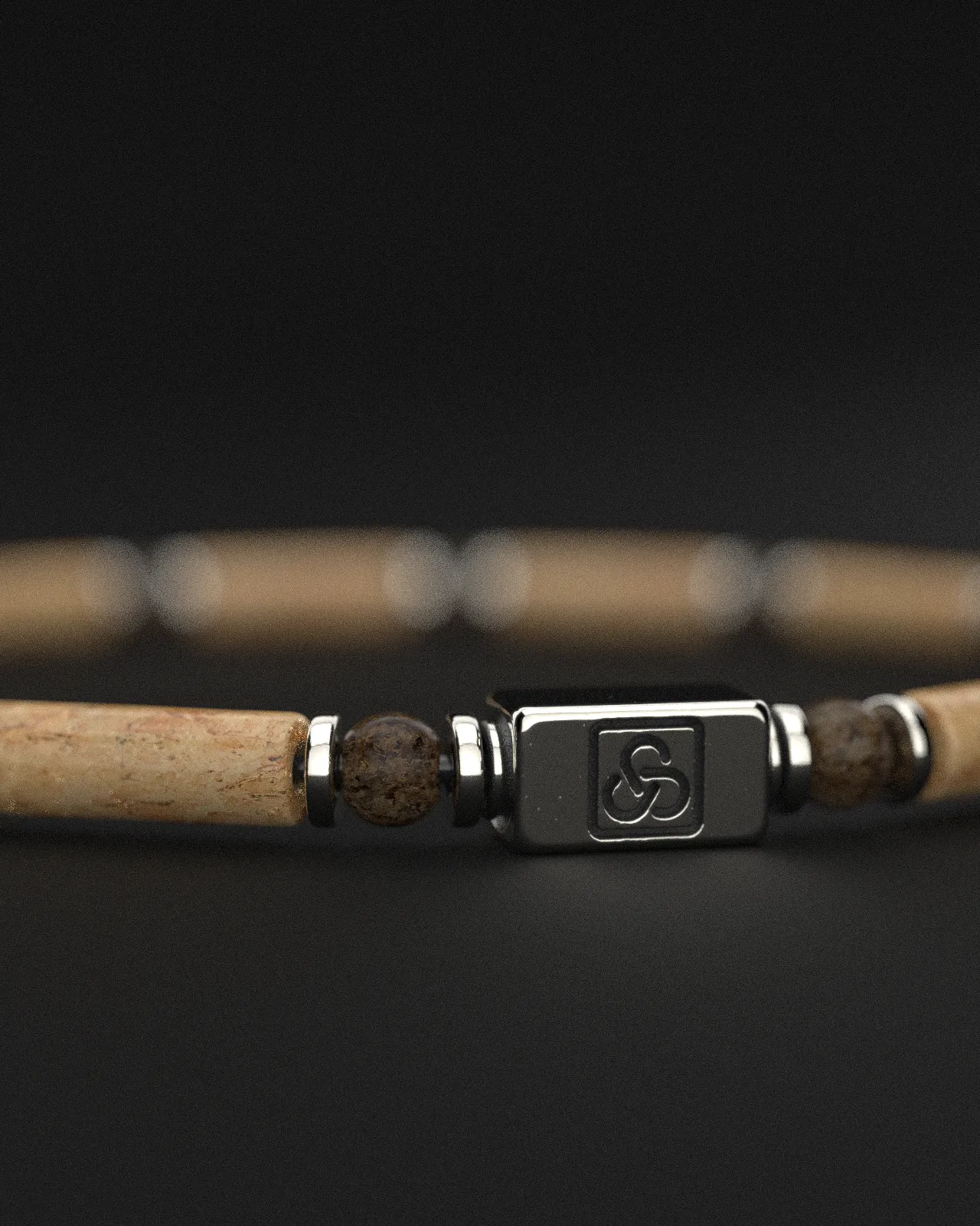Jasper   Bronzite Bracelet 4mm | PIPE