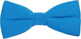 K. Alexander Bow Ties - Classic Pre Tied Adjustible Satin Formal Tuxedo - Multiple Solid Colors
