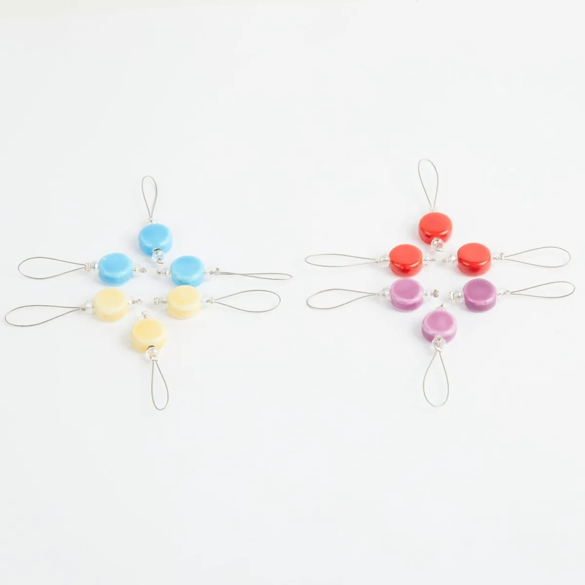 KnitPro NEW ZOONI Stitch Markers in Playful Beads "Gems" (11252)