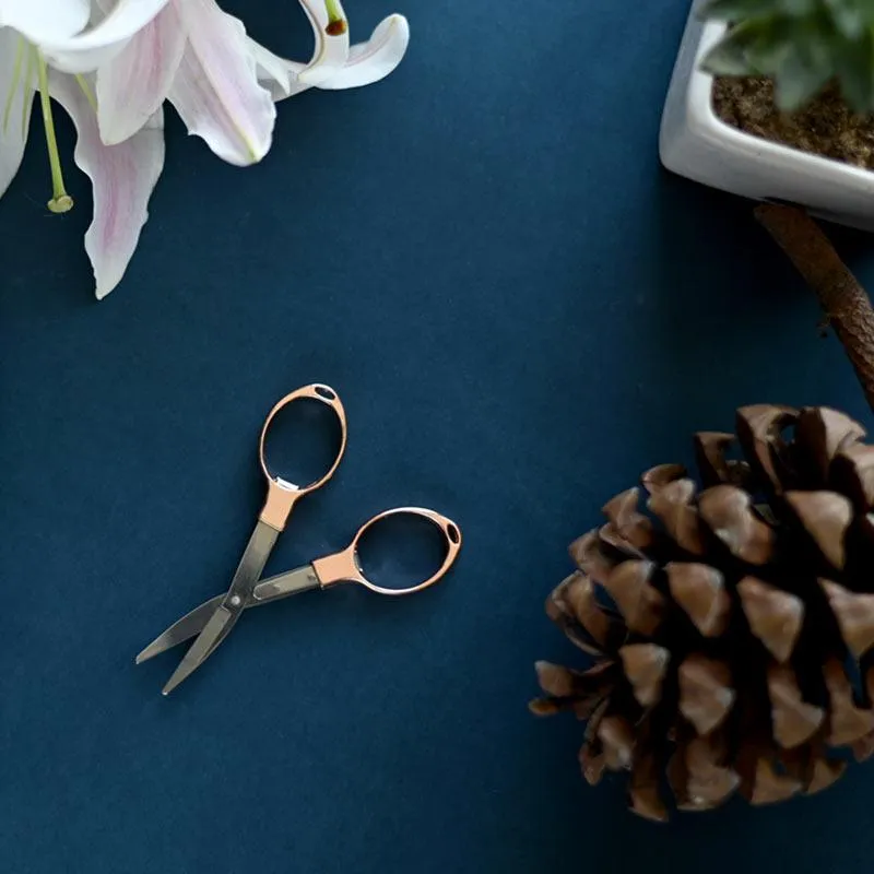 KnitPro Utility-Tools, Folding Scissors Rose Gold (11286)