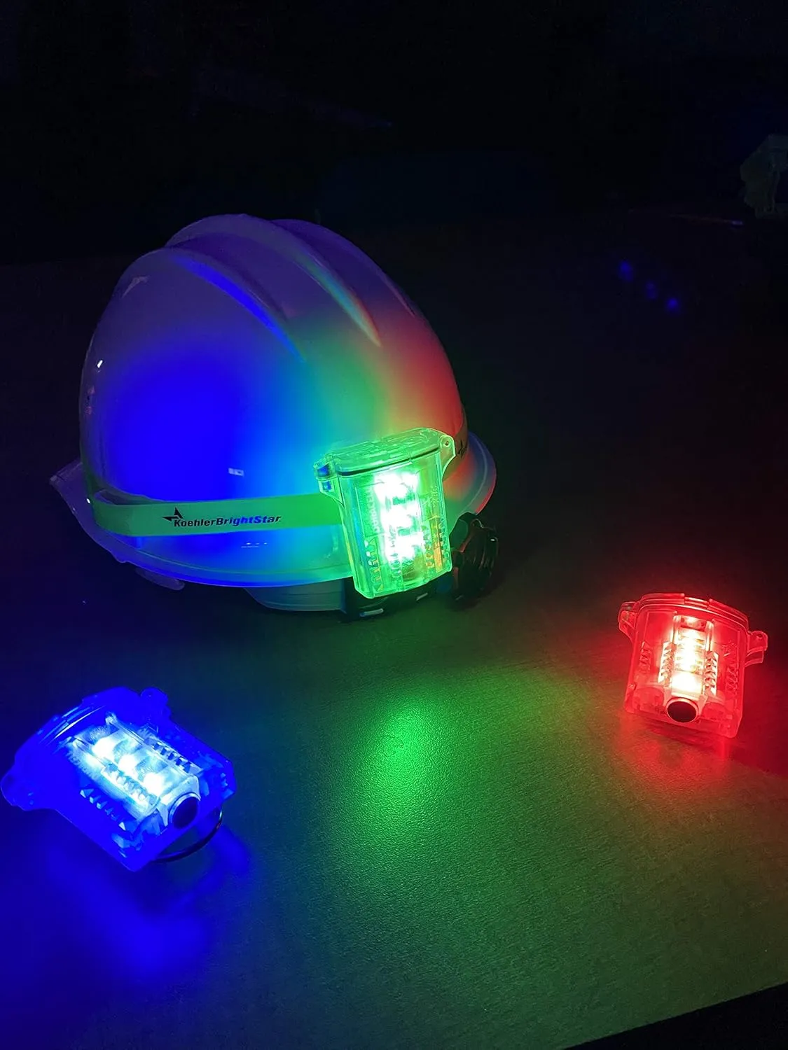 Koehler Bright Star Freakin Beacon Personal Safety Light | Visible from 1000  Feet | IP67 Water-Resistant and Intrinsically Safe Design for Work, Industrial Use, Running, Biking, More, Red (71010R)