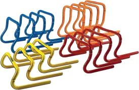 Kwik Goal Multi-Size Speed Hurdle Pack