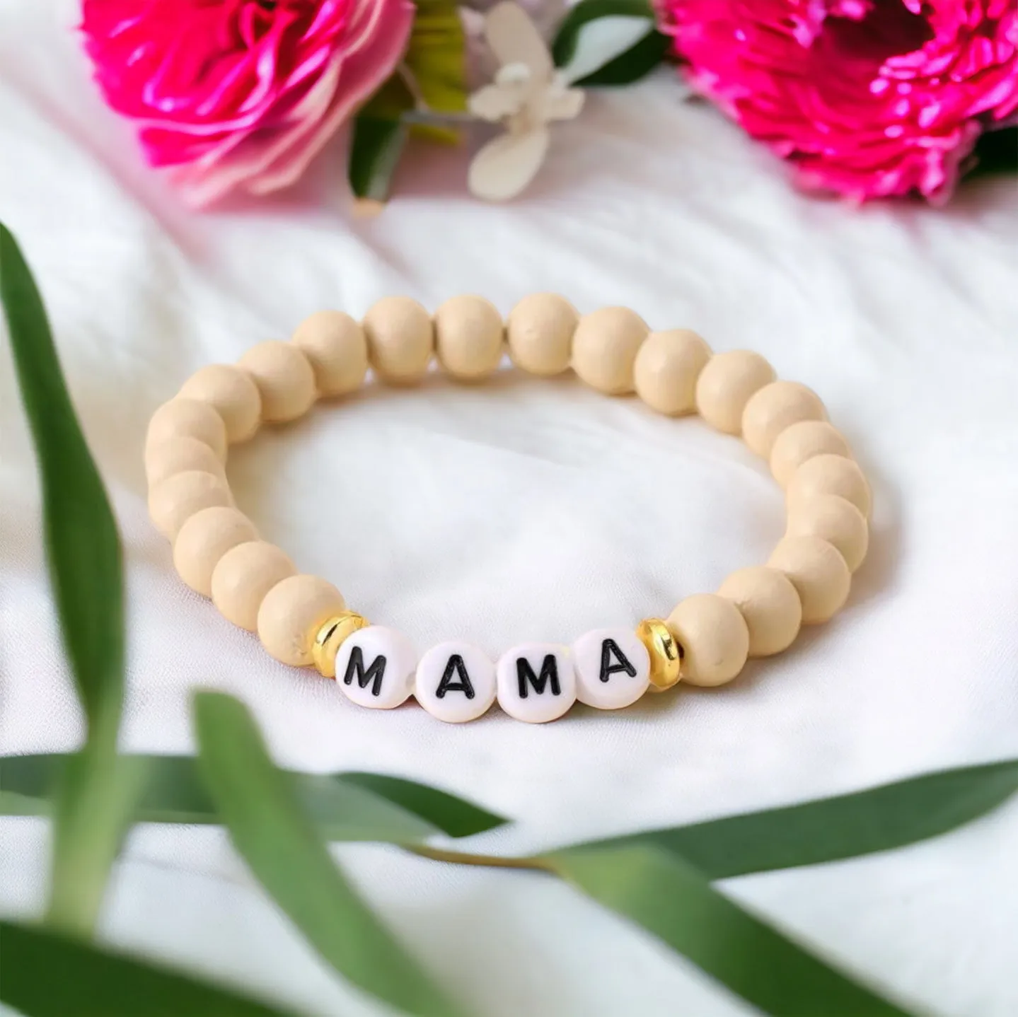 Mother’s Day Bracelet - Valentine’s Day Bracelet, Mom Bracelet, Beaded Bracelet, Mama Bracelet