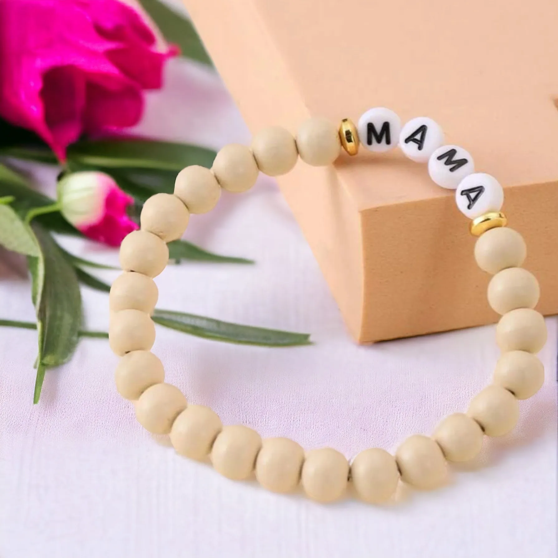 Mother’s Day Bracelet - Valentine’s Day Bracelet, Mom Bracelet, Beaded Bracelet, Mama Bracelet