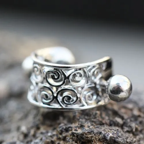 Multi Spiral Cartilage Cuff Earring