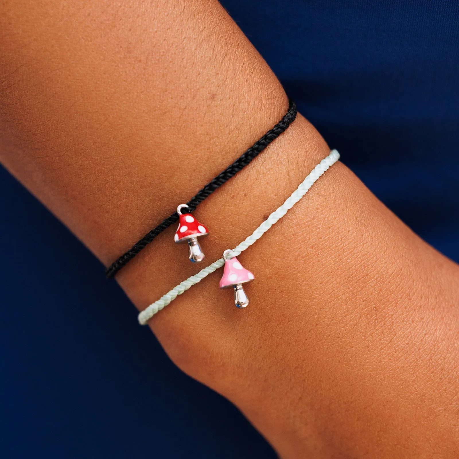 Mushroom Charm Bracelet