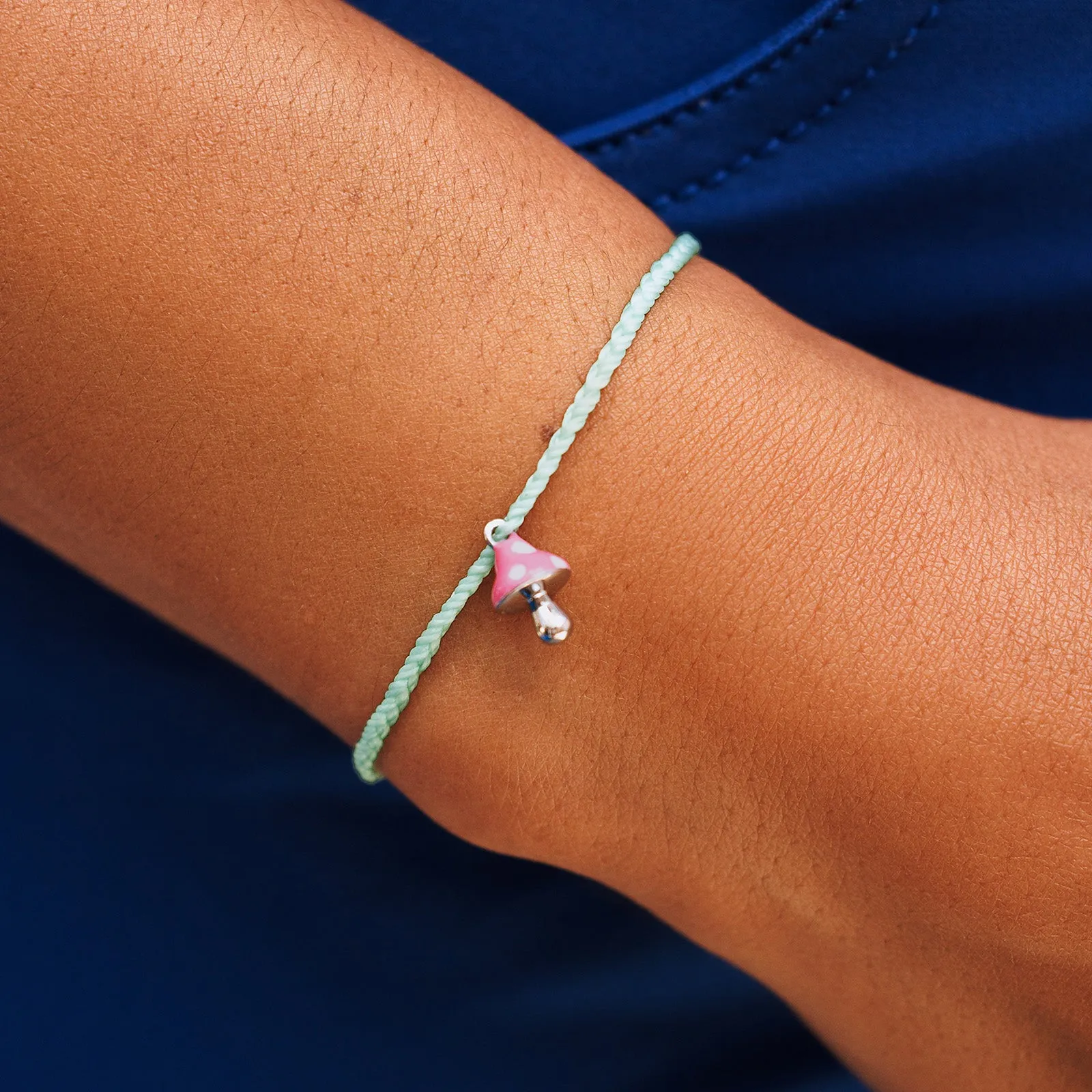 Mushroom Charm Bracelet