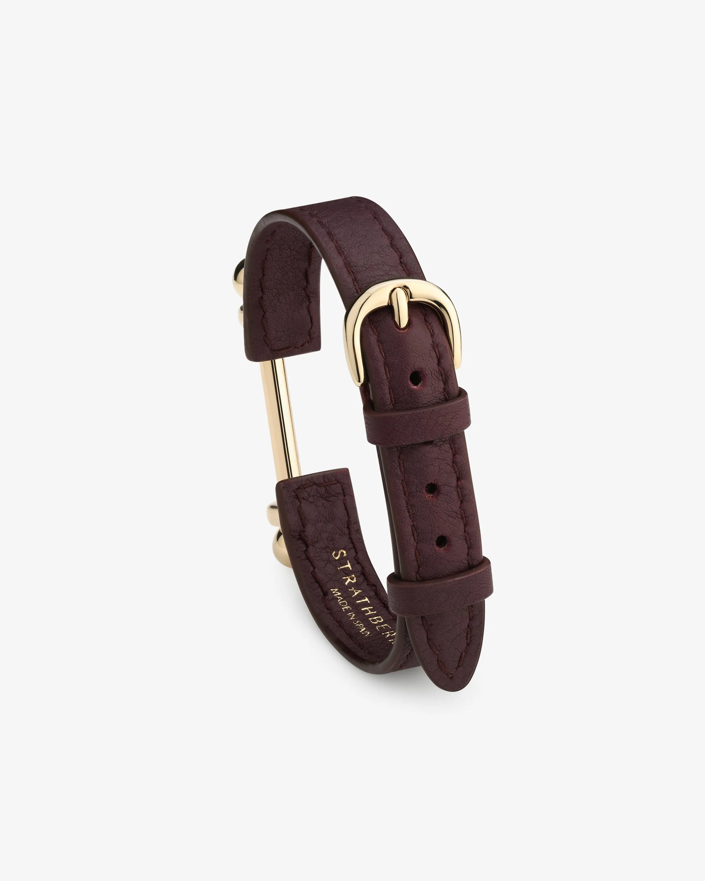 Music Bar Bracelet - Burgundy
