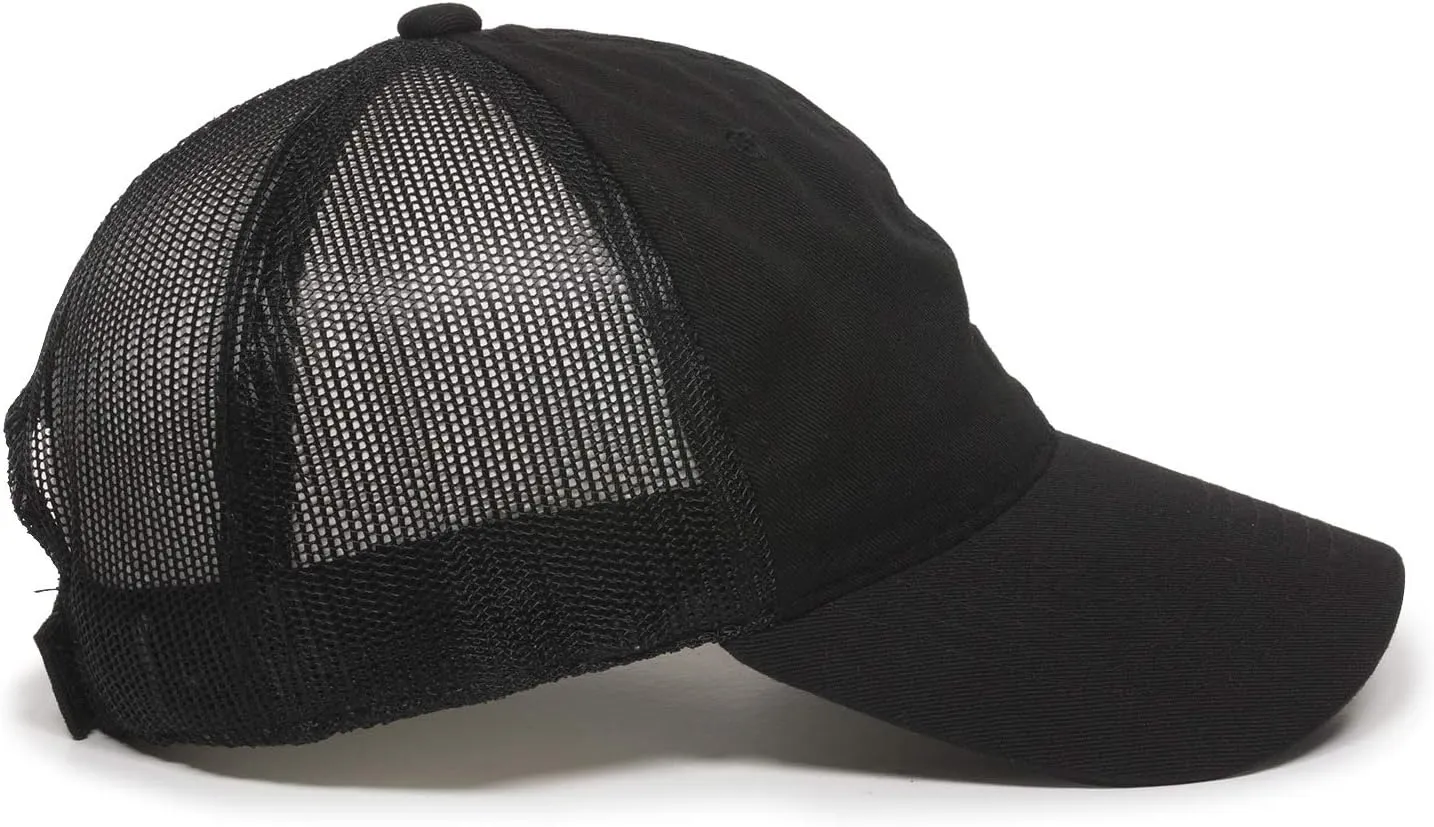 Outdoor Cap Garment Washed Meshback Cap