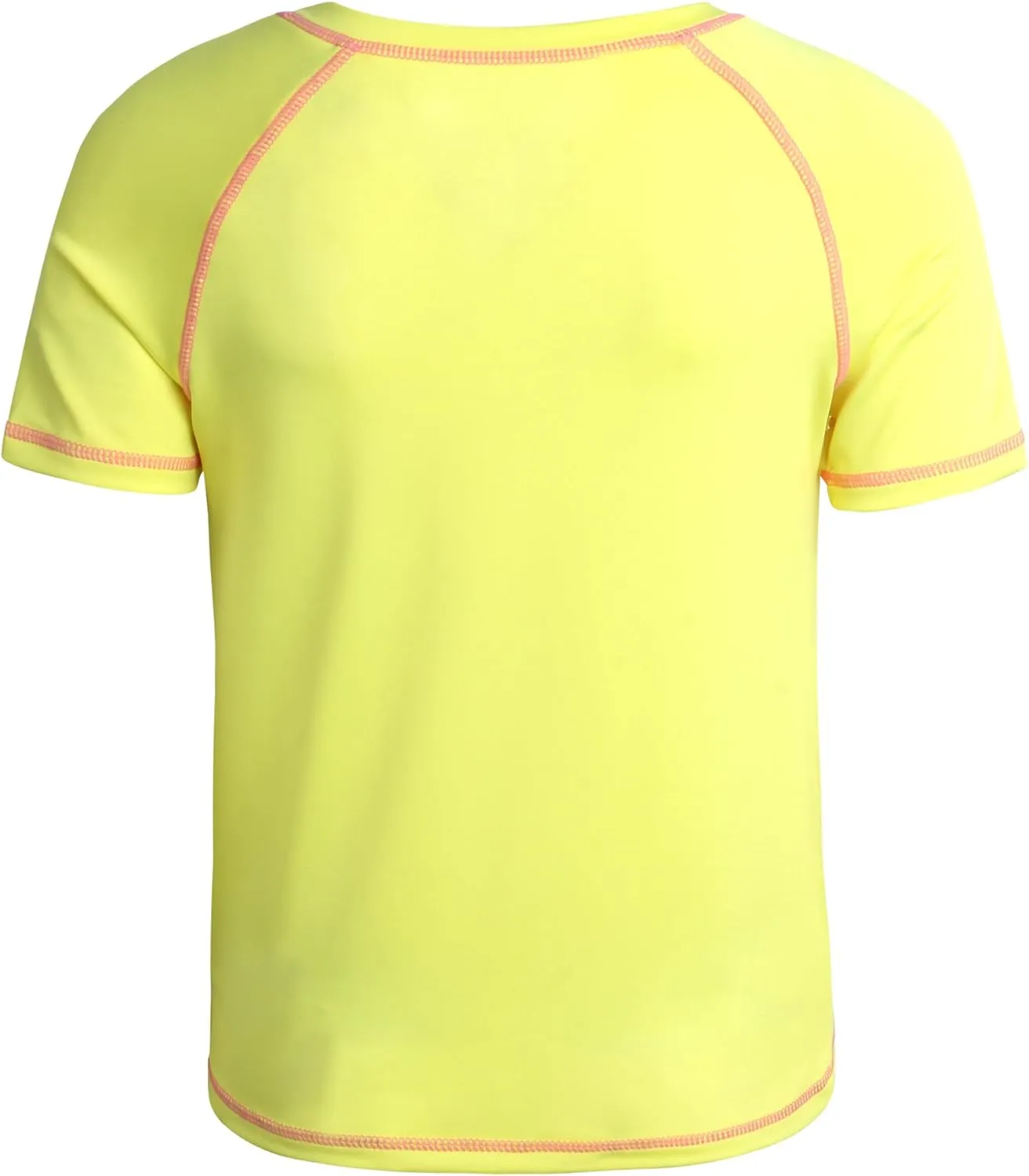 Pink Platinum Girls Rashguard - UPF 50  Sun Protection Quick Dry Short Sleeve Swim Shirt Rash Guard for Girls (Sizes: 2T-16)