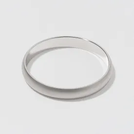 Platinum Classic Wedding Band - Matte 3mm