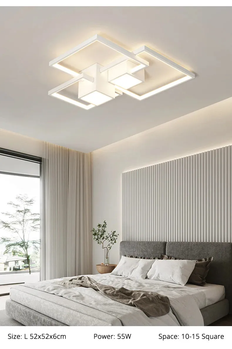 QIYI Living room Lamps Modern Ceiling chandelier lights