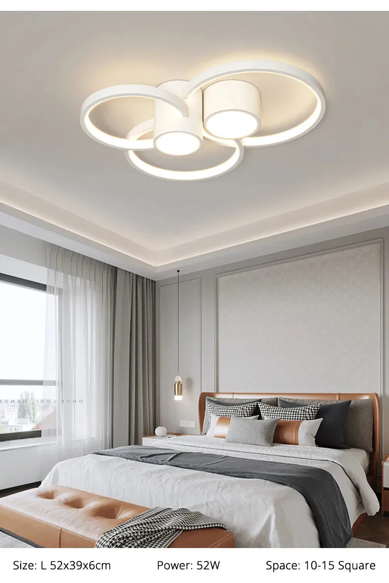 QIYI Living room Lamps Modern Ceiling chandelier lights