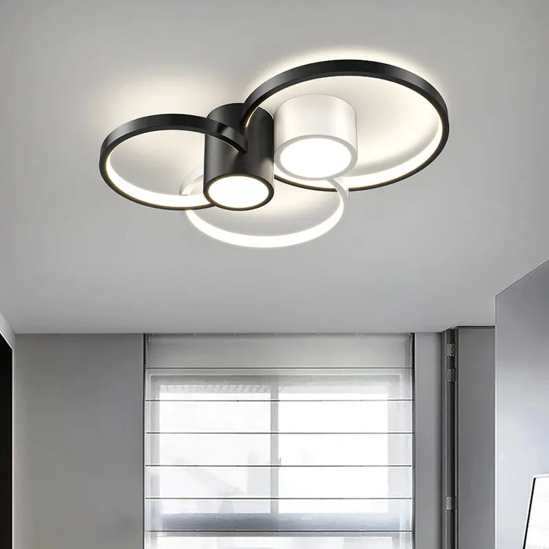 QIYI Living room Lamps Modern Ceiling chandelier lights