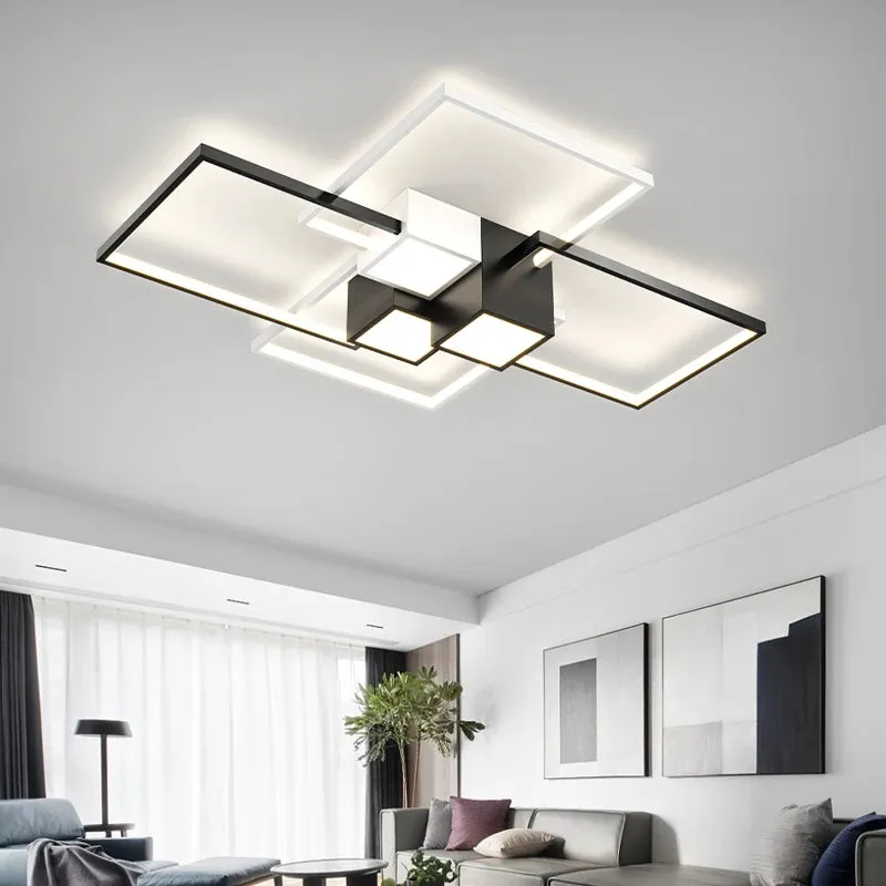 QIYI Living room Lamps Modern Ceiling chandelier lights