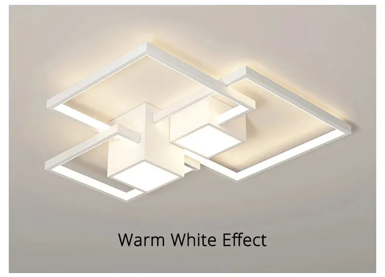 QIYI Living room Lamps Modern Ceiling chandelier lights