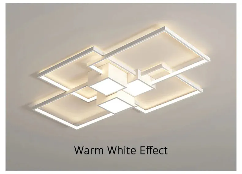 QIYI Living room Lamps Modern Ceiling chandelier lights
