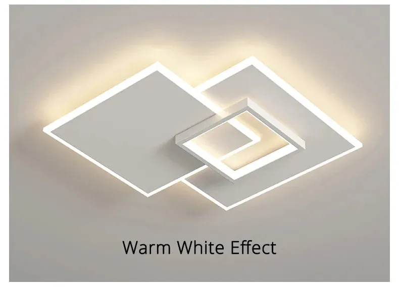 QIYI Living room Lamps Modern Ceiling chandelier lights