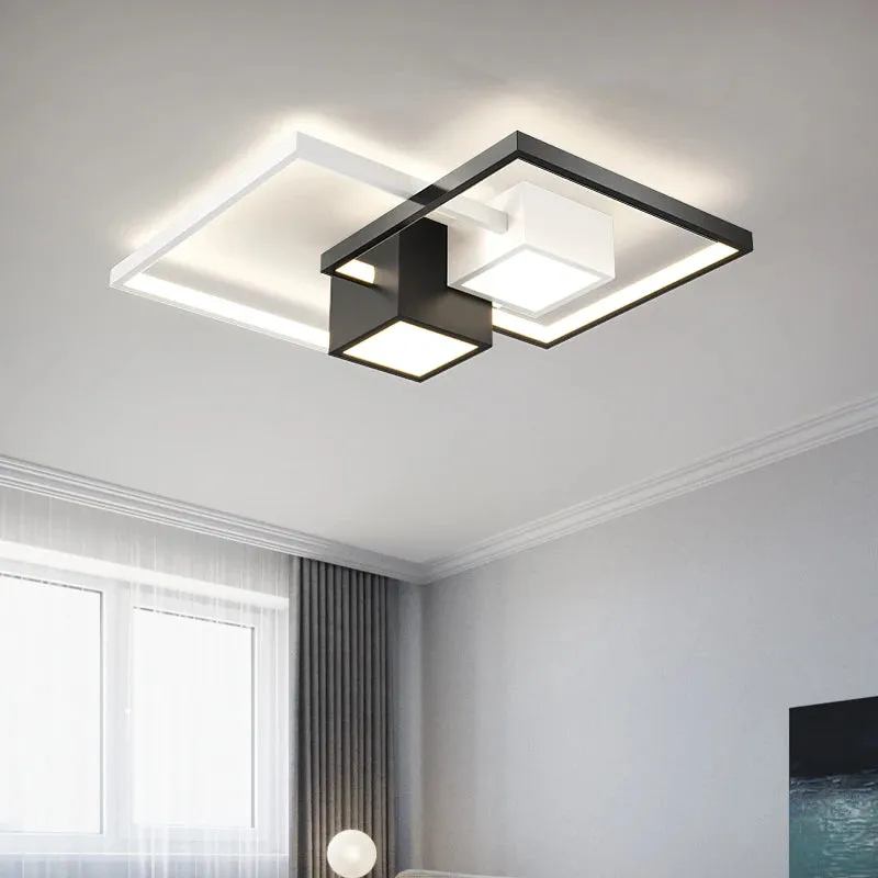 QIYI Living room Lamps Modern Ceiling chandelier lights