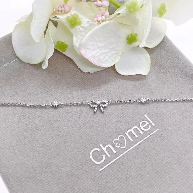Ribbon Cubic Zirconia Bracelet