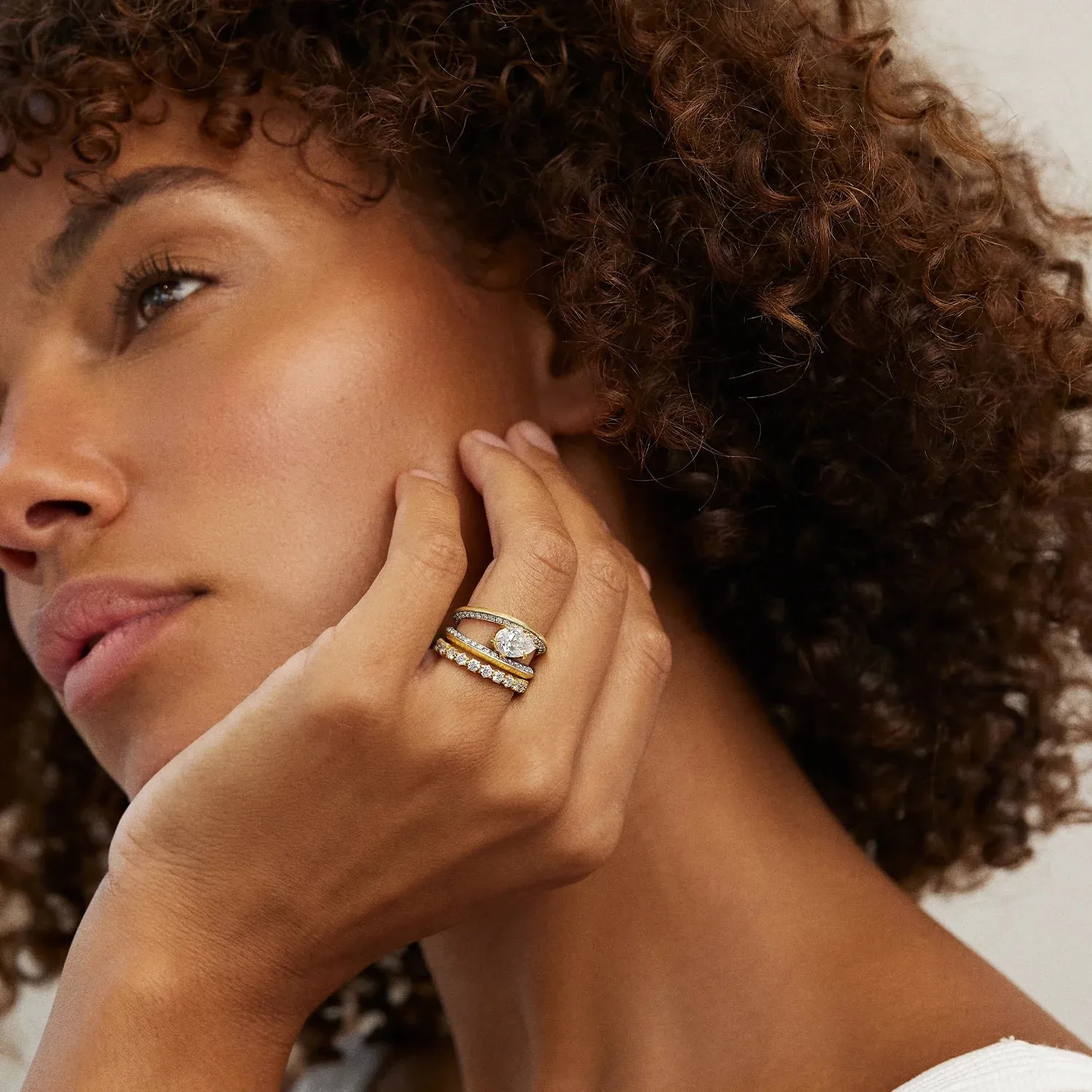 Selma Pear Solitaire Ring (2.05tcw)
