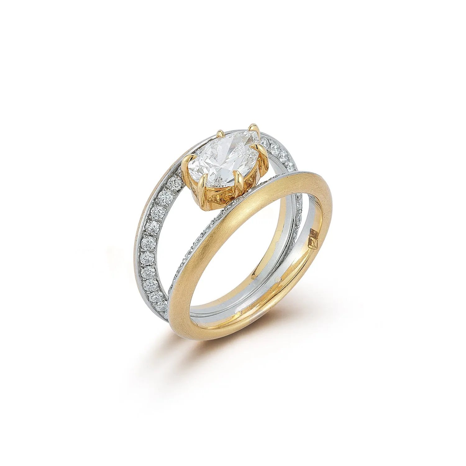 Selma Pear Solitaire Ring (2.05tcw)
