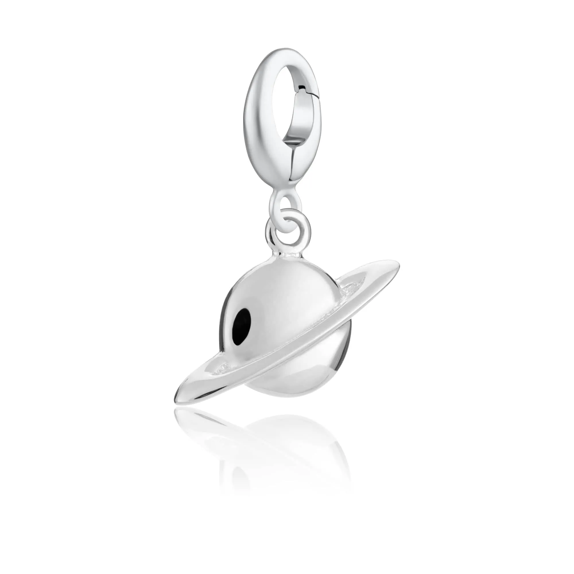 Silver Planet Charm