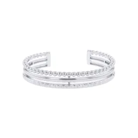Silver Serendipity Bangle Bracelet