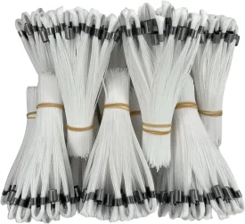 Stake Chaser Ground Marking Whiskers White 6 Inch 1000-Count (Flags only, no Nails) for Survey, Landscape Design, Construction Markers, Property Line Markers, Trail Markers