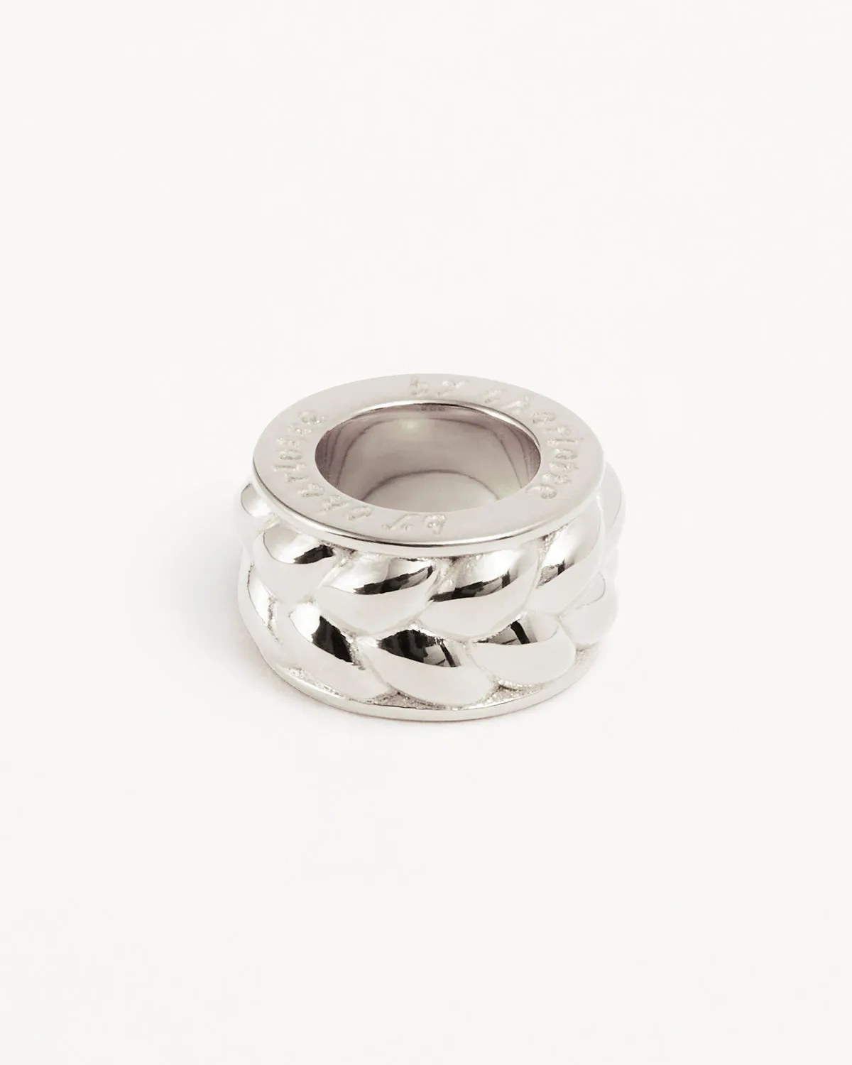 Sterling Silver Intertwined Petal Charm