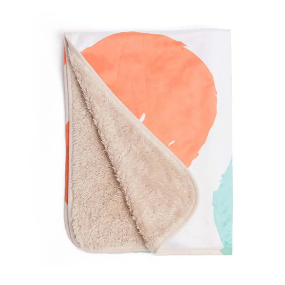 Super Portrait Baby Sherpa Blanket