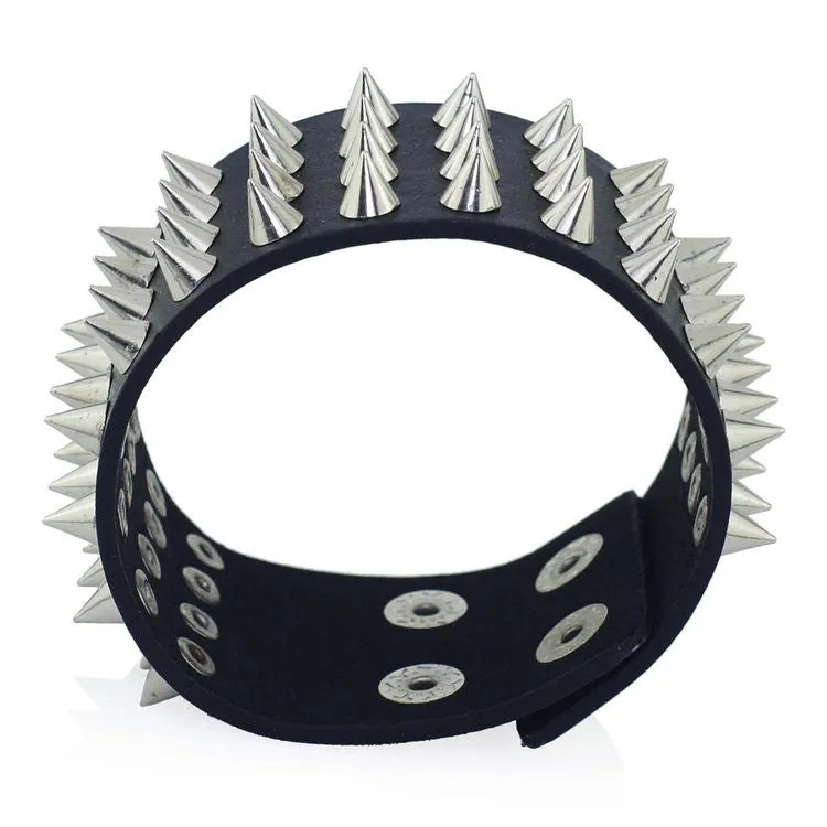 Unisex Spikes Bracelet