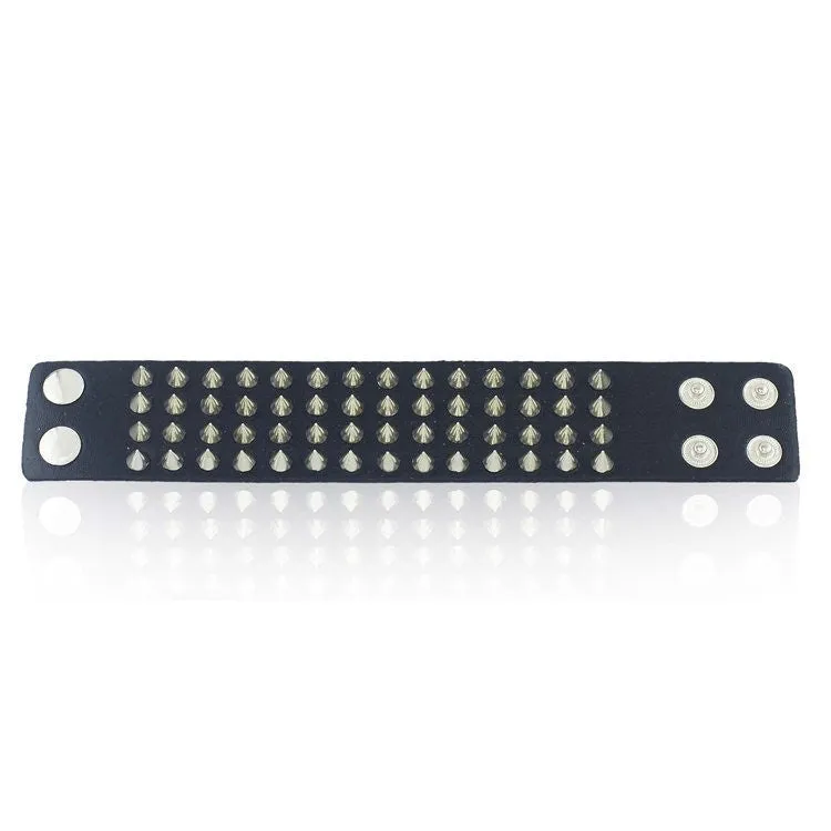 Unisex Spikes Bracelet