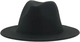 Vsadsau Women Men Fedoras Hats Winter Hats Panama Jazz Caps Wedding Church Derby Hats